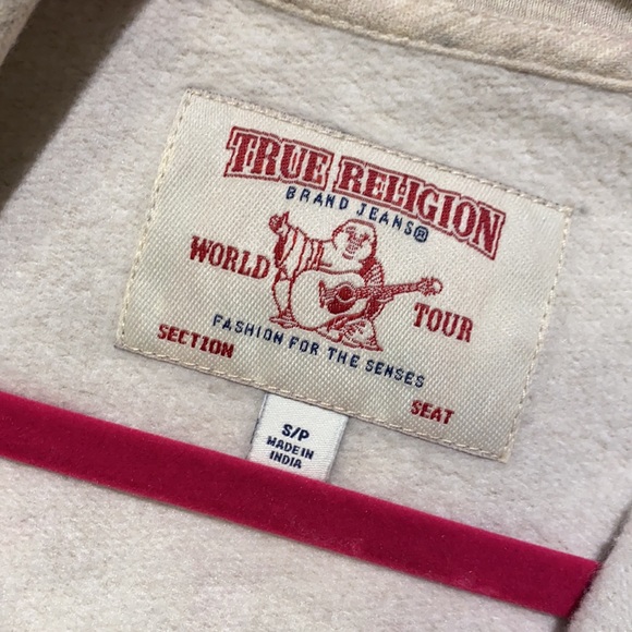 True Religion beige pull over - Picture 2 of 3
